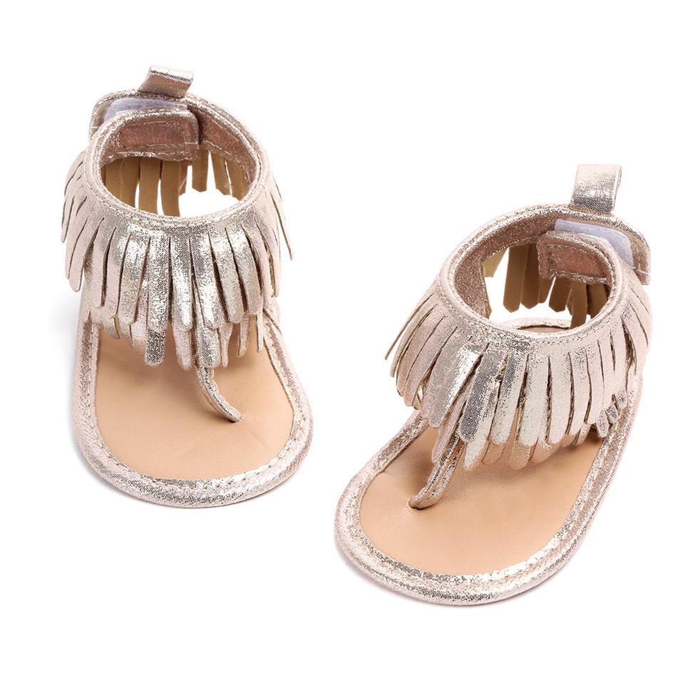 Baby Girl Princess Tassels Shoes PU Leather Lovely Infant Soft Sole Toddler Crib Prewalker Moccasin