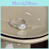 High Quality S925 Silver Heart Ring For Women Featuring Dazzling Zircon Stones Perfect For Stacking