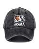 Washed old baseball cap cap