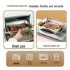 Stainless Steel Fresh-Keeping Box with Lid: Rectangular Picnic & Storage Tray