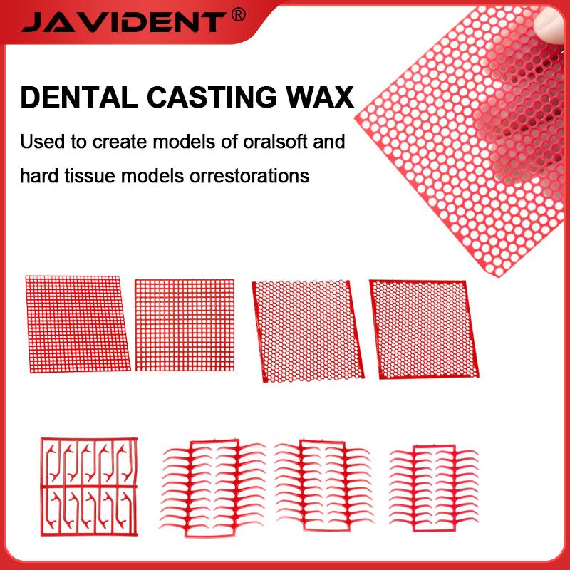 1Box Dental Laboratory Supplies: Wax Mesh Clips, Specialized Casting Wax Mesh, Dental Laboratory Consumables