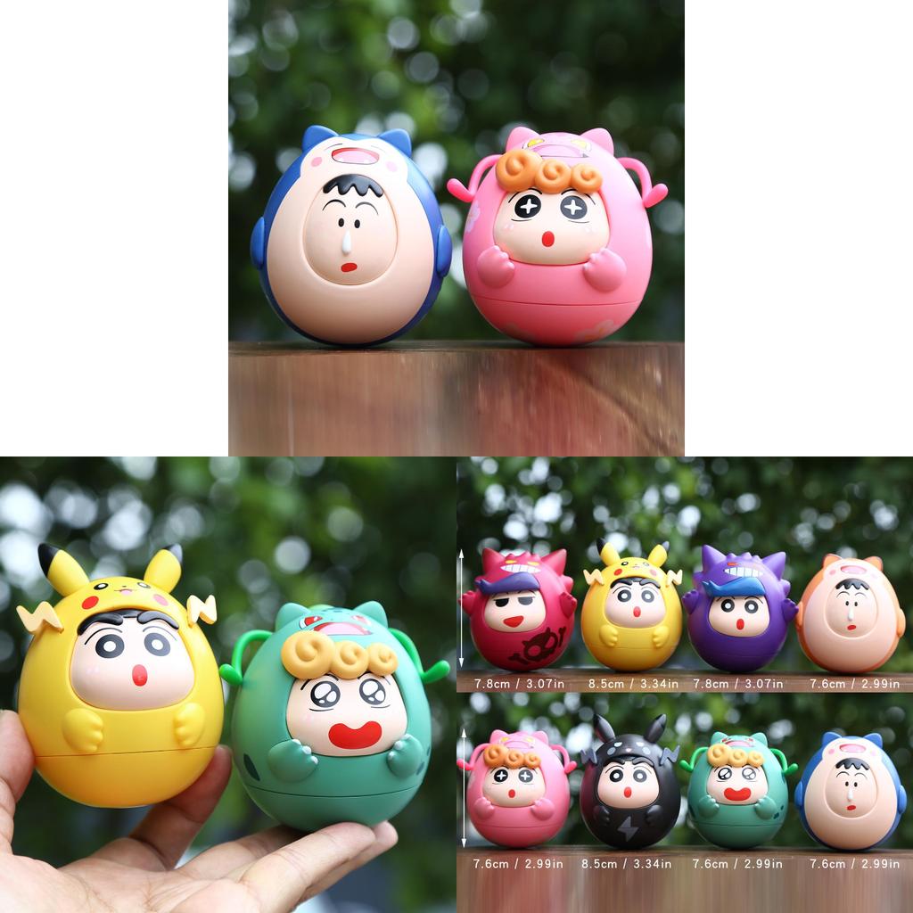 Crayon Shinchan Pvc Collectible Figure With Interactive Sensory Features For Kids And Fans