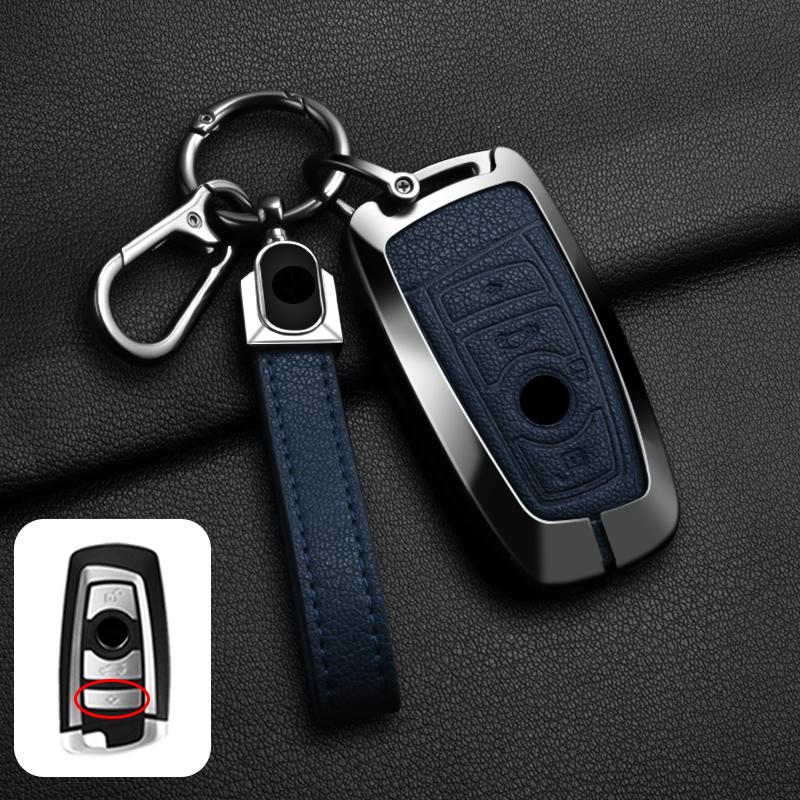 Moulures Intérieures Voiture Alliage de Zinc Couvercle Porte-Clés Pour BMW F30 F20 F10 F18 F22 F01 X3 X4 F06 F02 M3 M5 Protecteur Porte-Clés Auto