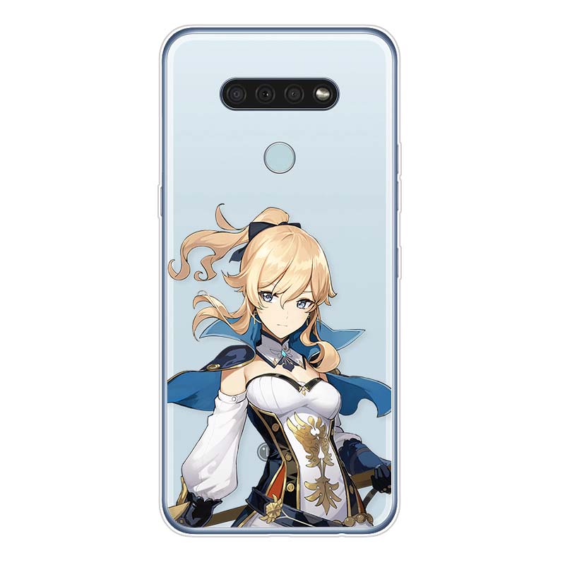 Genshin Impact Game For LG K92 K52 K62 K22 K71 K61 K51S K41S G8 G8S G8X V35 V50 V40 V50S V60 Q60 Phone Case