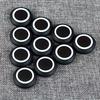 10pcs 3D Car Bumper Protector Dots Front & Rear Anti-Scratch, Anti-Collision Rubber Stickers for Vehicle Body Decoration Collision Avoidance