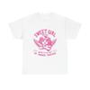 Sweet Girl Anger Issues Funny Graphic T Shirt Unisex Heavy Cotton Tee