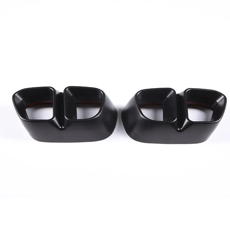 

For BMW X5 F15(2014-2018) X6 F16(2015-2019) M Sports Aluminum alloy Car Tail pipes Muffler Exhaust Pipe Output Cover матовый черный