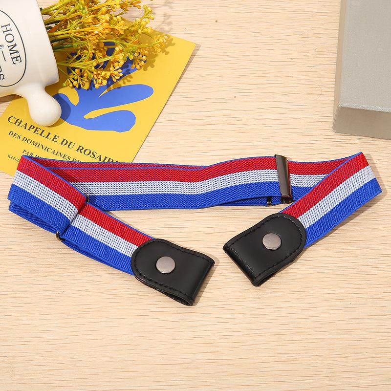 

1 шт. Ленивый пояс, невидимый, бесследный, эластичный пояс унисекс, универсальный, модный, с отделкой, легкие эластичные ремни для женщин, эластичный