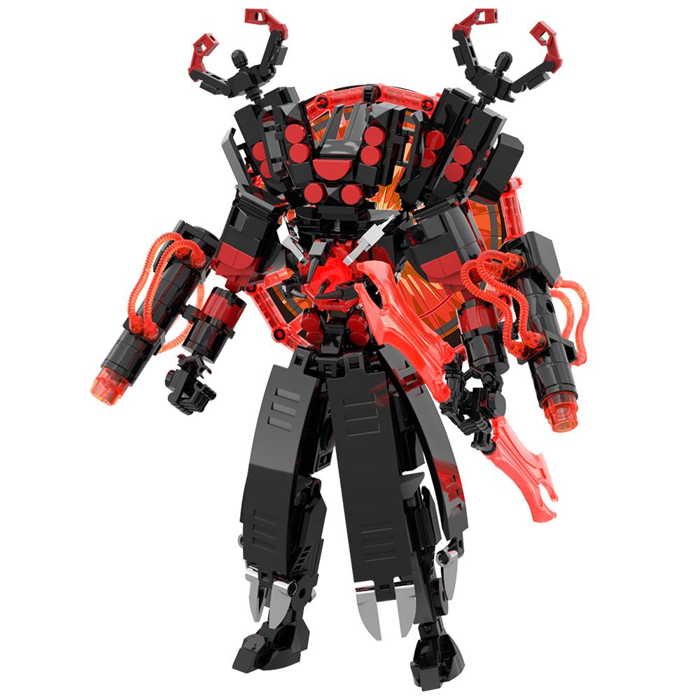 Skibidi Figures Toilet Action Figures Blocks Toys TvMan Cameraman Titan Assembly Bricks Toys for Christmas Easter Gift