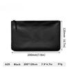 Portable Fireproof Waterproof Document Envelope File Folder Cash Pouch With Zipper Fireproof Safe Money Bag For Home Office