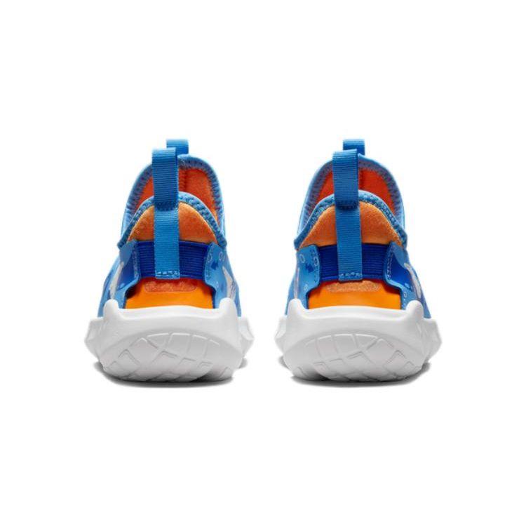 Nike Flex Runner 2 Ps Kids University Blue Vivid Orange Hyper Royal Summit White Running Sneakers DX2515-400