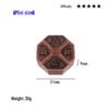 Intelligence Puzzle Zinc Alloy Disentanglement Rings - Unlock Nine Linked Rings Kongming Luban Lock Educational Toy