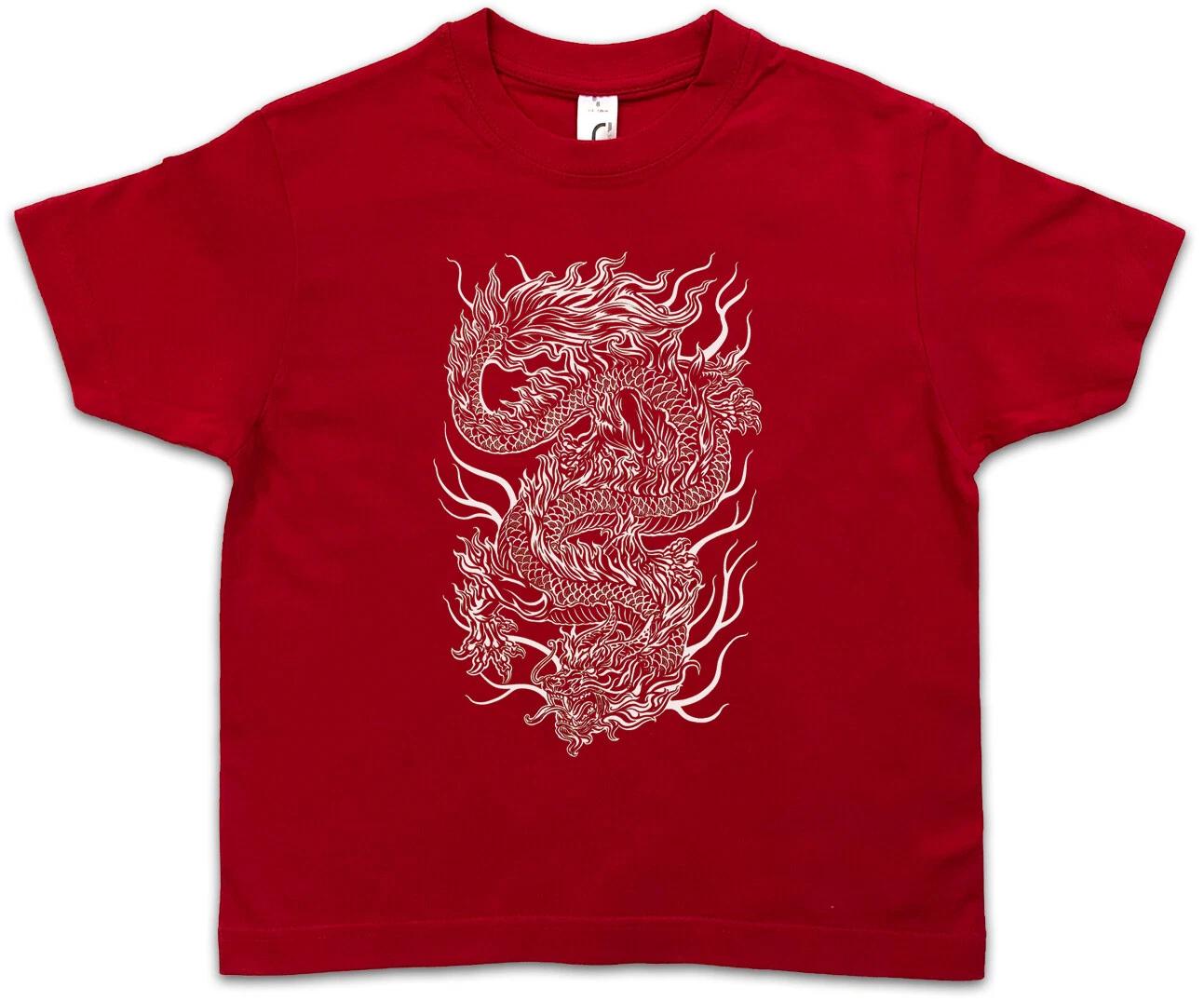 CHINESE TATTOO DRAGON Kids Boys kids boys T-Shirt China Flash Old School Rockabilly 100