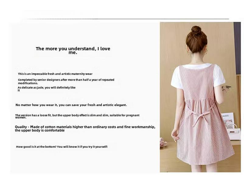 Modische Umstandsmode für Frühling/Sommer: Lockere und schmale Oberteile, Oberbekleidung und Kleider