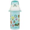 Skater Animal Crossing: New Horizons Water Bottle, 480ml, for Kids, Antibacterial Plastic, Made in Japan, PSB5SANAG-A