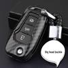 Ford Car Key Shell - Fits Ranger, Mondeo, F150, Carbon Fiber Design