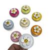 Colorful Rotating Flower Bracket with Contrast Button – Creative Adhesive Airbag Desktop Support