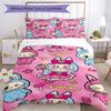 Labubu Bedding Set Perfect for Guest Room Machine Washable Christmas Gift