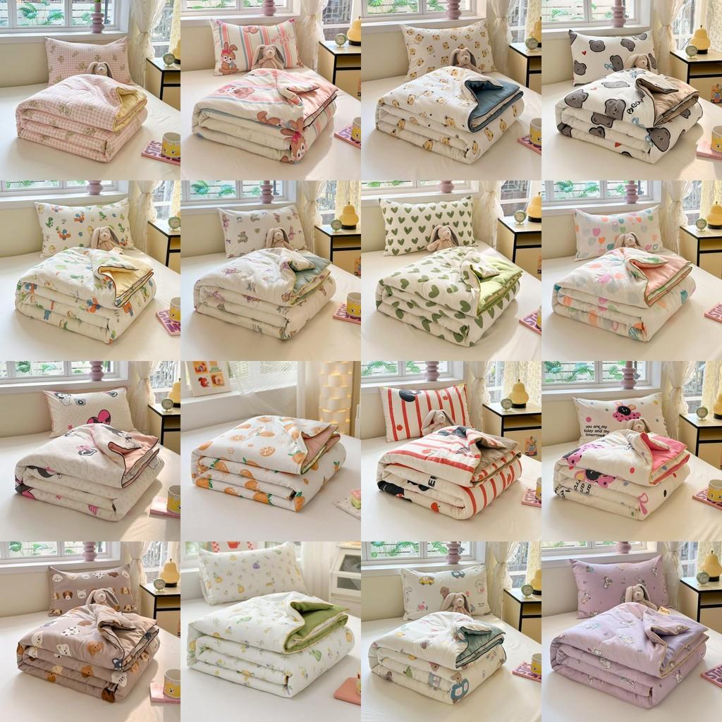 Dog Tulip Bear Rabbit Strawberry Fruit Pattern Printed Air Conditioner Quilt