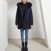 Women's Winter Parka Coat Thickened Fleece Lined Padded Warm Hooded Long Military Puffer Jacket Faux Fur Overcoat Casual Fashion Outdoor Outerwear New