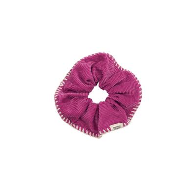 Maison Creme Stitch Scrunch _ Corduroy Mazenta