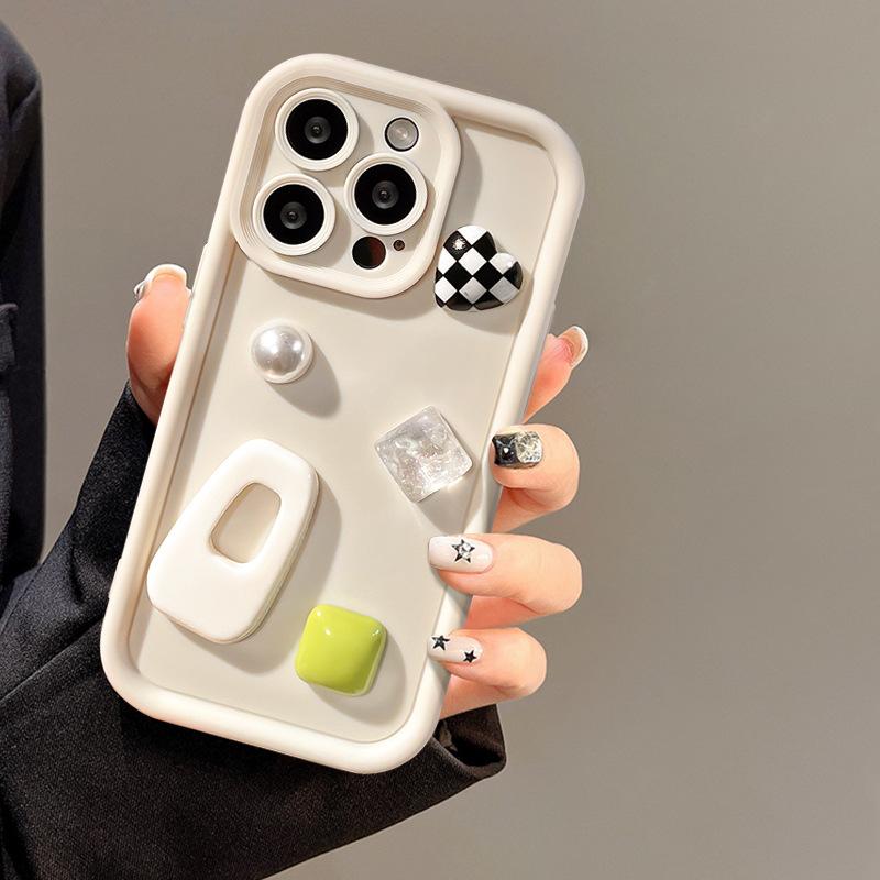 Applicable To Apple 14promax Mobile Phone Case IPhone 15/13 Frosted Silicone 12 Dopamine Hairpin Doll