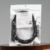 SONICAKE Microphone Cable, XLR Male To Female 3-Pin Nylon Braided, Black (2M) for Studio Recording and Live Production
