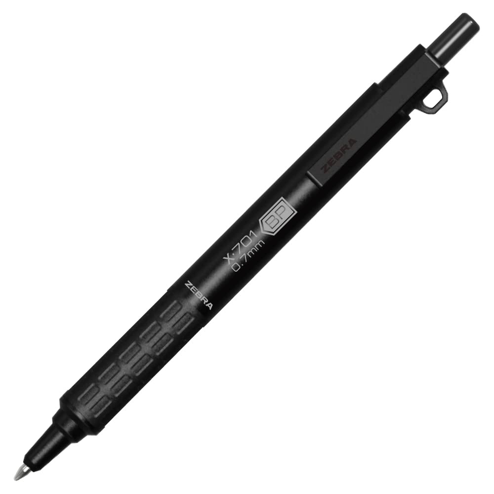 Zebra Ballpoint Pen Pressurized Black Ink Oil-Based X-701 0.7mm BAZ97-BK-KN