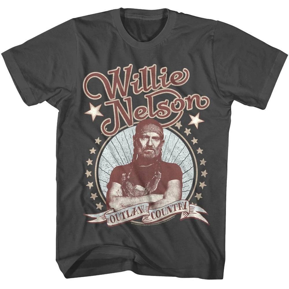 Willie Nelson Outlaw Country Star Men s T Shirt S