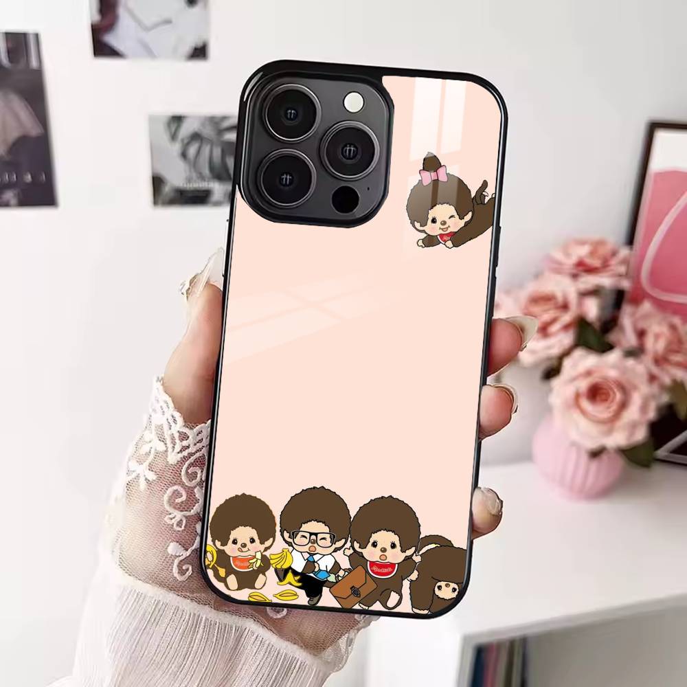 Cartoon M-Monchhichis Phone Case For iPhone 17,16,15,14,13,12,Plus,Pro,Max For Magsafe Magnetic Wireless Charge