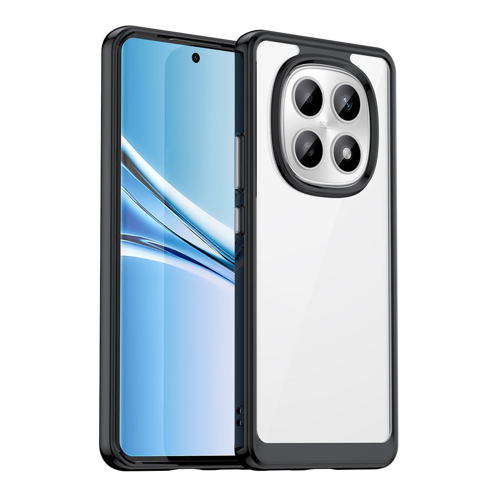 Dla Xiaomi Poco M8 5G/Redmi Note 15 5G (Światowy) Etui TPU + Akryl Ochronne Przezroczyste Pokrowiec na Telefon