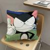 1pc Kuro Cyborg Kuro-chan Pillow Case Fashion Square Pillowcase Bedroom Sofa Room Ins Decoration Leisure