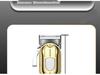 Professional Grade Electric Hair Clipper for Men with Digital LCD and Stainless Steel Blades