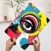 Abstract Eye With Geometric Shapes Printed Poster Customized Wall Art Retro Vintage Metal Tin Signs for Room Decor Men Wand Deko