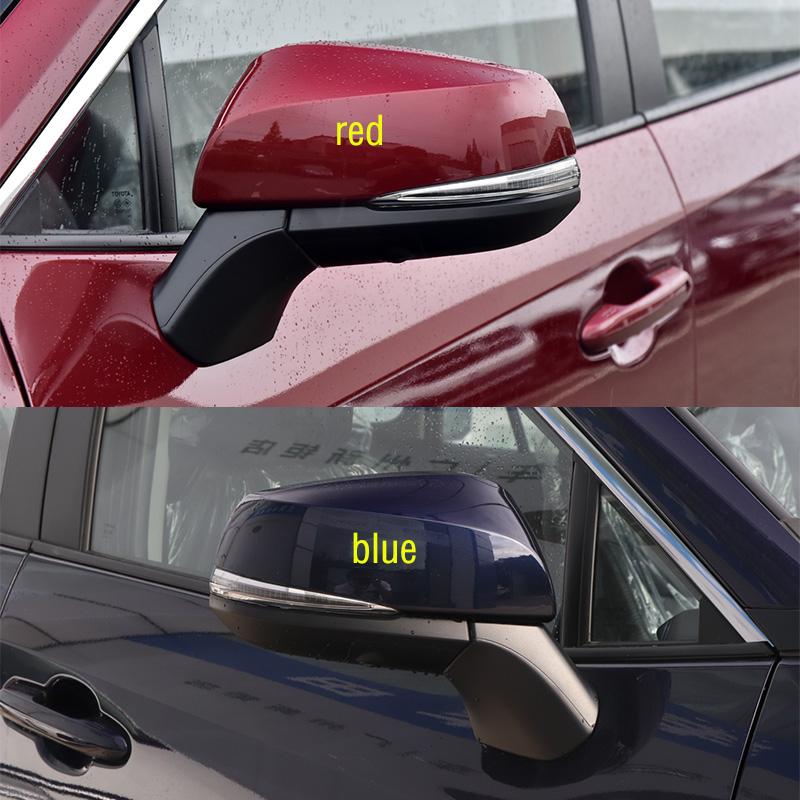 Car Wing Door Side Mirror Cover Lid Outside Rearview Mirror Cap Shell House For Toyota RAV4 RAV