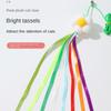 Funny Stick Kitten Swing Cat Toy Dragonfly Shape Feather Bell Elastic Rope New Pet Play  Cat
