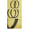 20 "BMX Bike Rim A Circle Double 36-Hole Action Street Knife Ring Black Rim