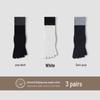 Unisex Autumn Split-Toe Over-the-Knee Socks: Solid Color, Non-Slip, Odor-Resistant, Antibacterial, Breathable, Versatile Casual Wear