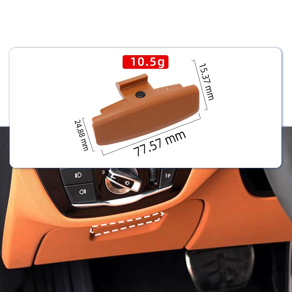 Multiple Colors Car Dashboard Driving Side ABS Glove Storage Box Handle For BMW 5 Series G30 G38 2018-2023 530i 520i 525i 540i