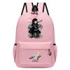 Student School Demon Slayer Print Backpack Casual Waterproof Small Bag
