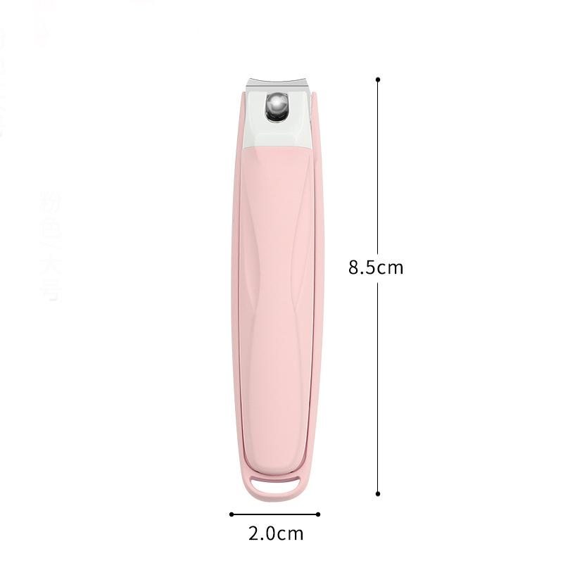New nail clipper a single large splash proof bevel nail clippers suit girls special nail scissors