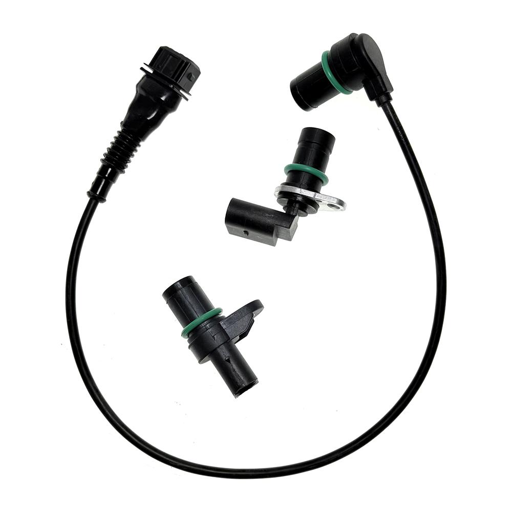 OEM 12147518628 3pcs/Set Car Intake Exhaust Cam Camshaft Crankshaft Position Sensor With O-R For BMW 12147539165 12141709616