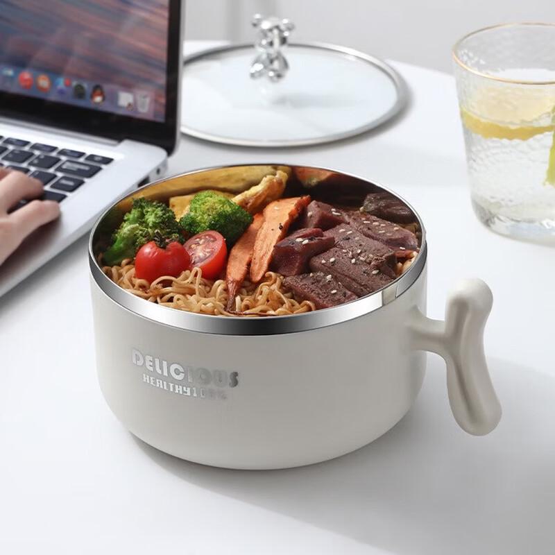 304 Stainless Steel & Glass Lunch Box Set