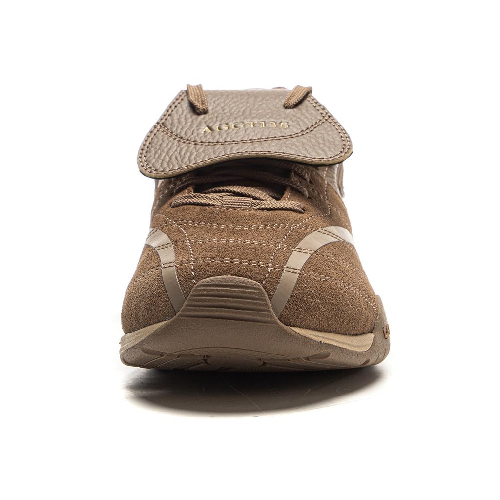 Li Ning Film Pulse Slip Resistant, Abrasion Resistant, Lightweight Low Top Casual Shoes Women's Brown AGLV136-2
