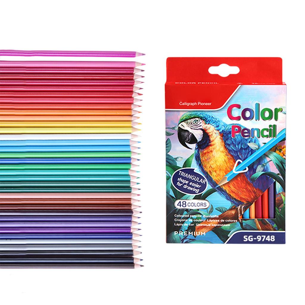 Coloured Pencil Set, High Quality Art Drawing Pencils, Available In 12/18/36/24/48 Colours