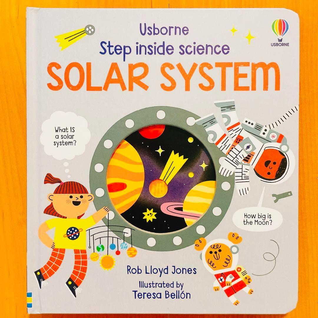 

[Б/У] Английская иллюстрированная книга Usborne Step Inside Science Solar Иностранная книга