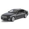 Heimanba 1/24 Scale BMW 5 Series LCI Diecast Model Car (Black, H2781, BK)