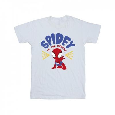 Mens Spidey And His Amazing Friends Rescue T-Shirt