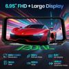 Smartphone Robuste 5G FOSSiBOT F107 Pro 30+512Go 6.95" 28000mAh Telephone Portable Incassable Android 15 200MP Vision Nocturne Noir