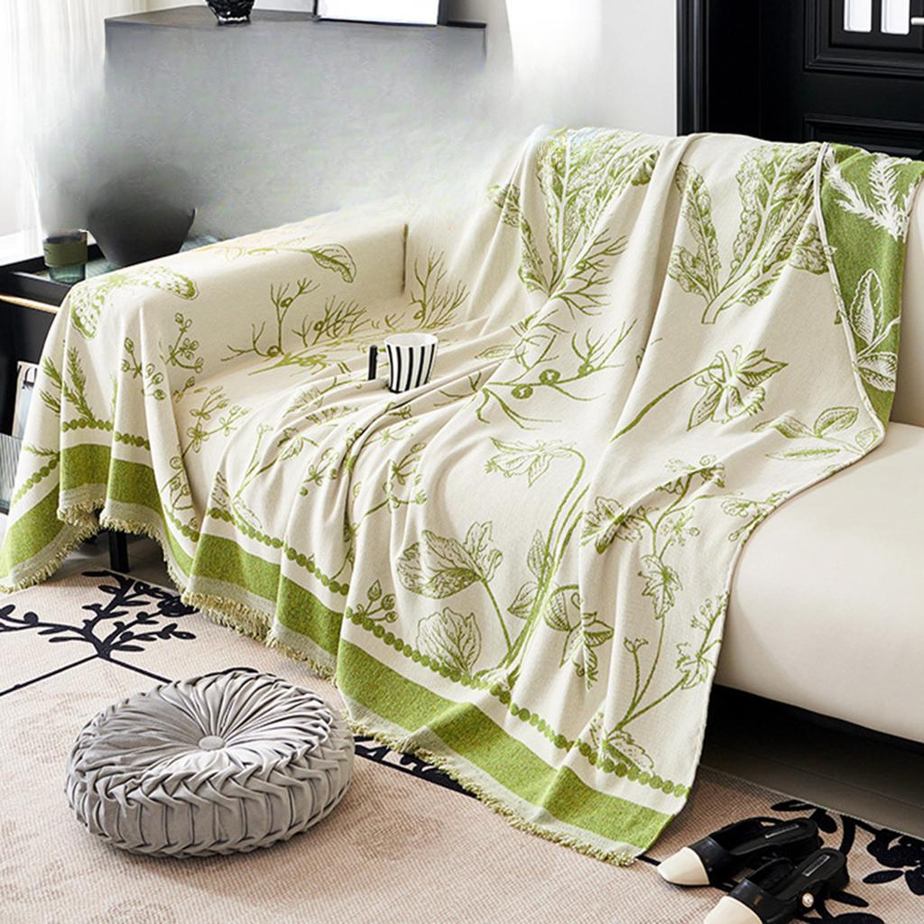 Žinylkový svěží potah na pohovku Ručník Vysoce kvalitní protiskluzový polštář na pohovku Univerzální ručník s plným krytím Univerzální potah na pohovku pro čtyři roční období